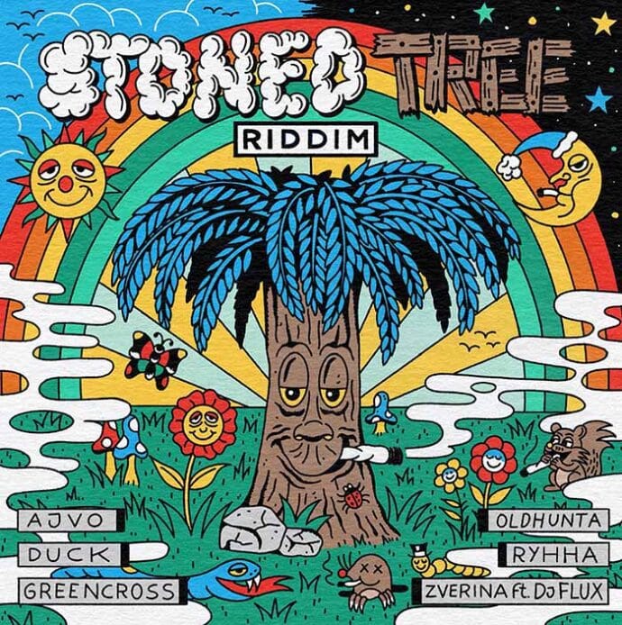 Cover - Stoned Tree Riddim _ Sukulent Sound _ Halenion Zion Records