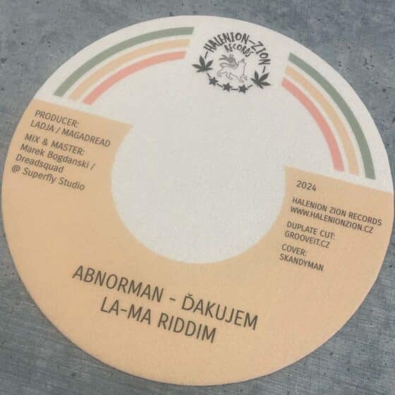 Slipmat with custom printing 2