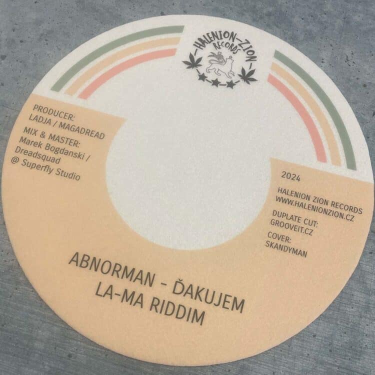 Slipmat with custom printing 2